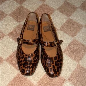 DV by Dolce Vita Brown Leopard Flats